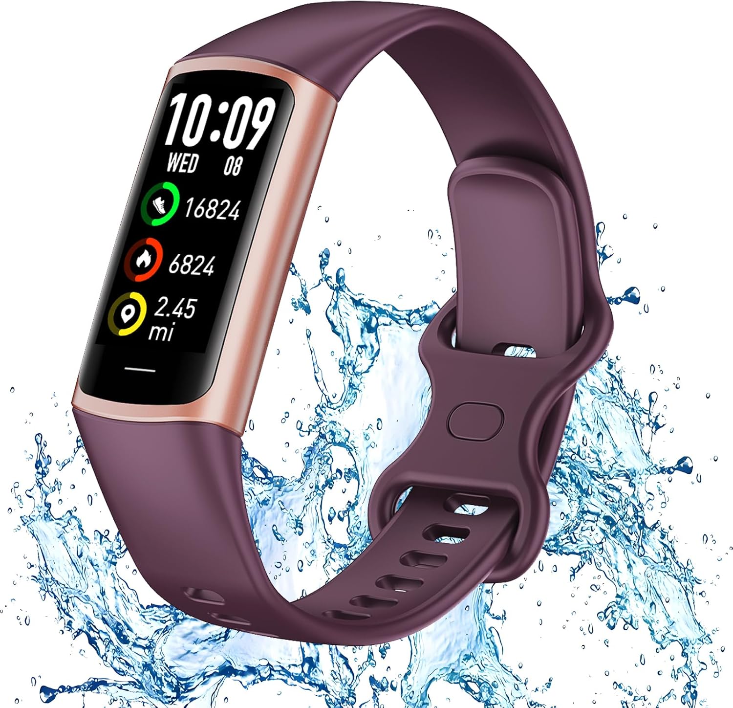 Fitness Tracker 25 Sports Modes, Heart Rate/Blood Oxygen...