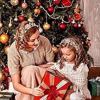 Vista 61 de HEIDKRUEGER Diademas para el día de San Valentín con diamantes de imitación con purpurina y corazón para el cabello, accesorios para el día de San