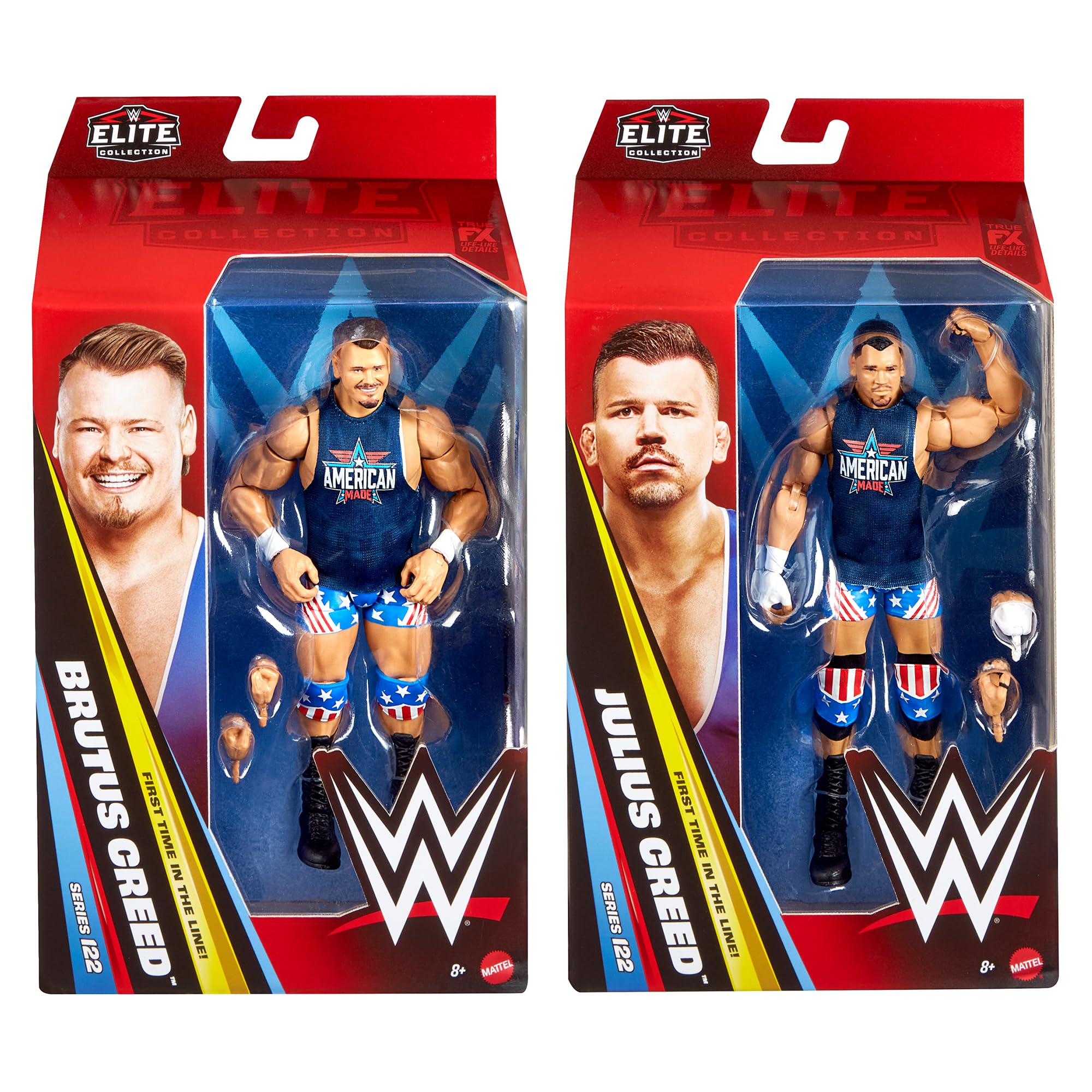WWE Package Deal (Set of 2) - Creed Brothers (Brutus & Julius) Elite 122