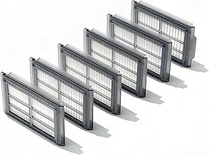 JoyBros - Paquete de 6 filtros HEPA de repuesto para iRobot Roomba Plus 505/405 Combo Robot Aspirador Accesorios Kit
