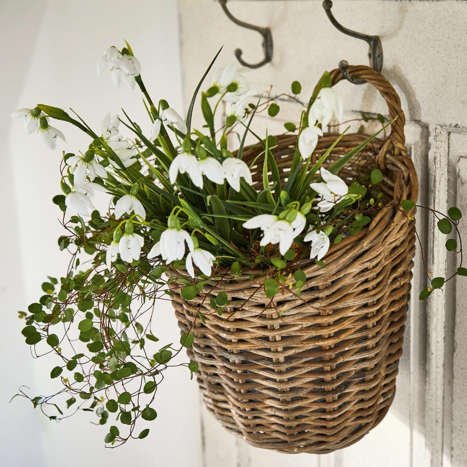 Loberon Korb Korovu, Gemütlicher Landhaus-Look, Rustikales Design, Handgeflochten, Aufbewahrung, Rattan, braun | Gemütlicher Landhaus-Look, Rustikales Design, Handgeflochten, Aufbewahrung, Rattan