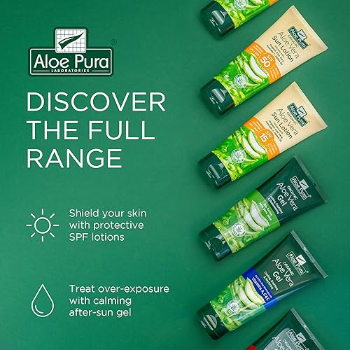 Miniatura 6 de Aloe Pura Gel orgánico de aloe vera y vitamina A C y E 6.8 fl oz