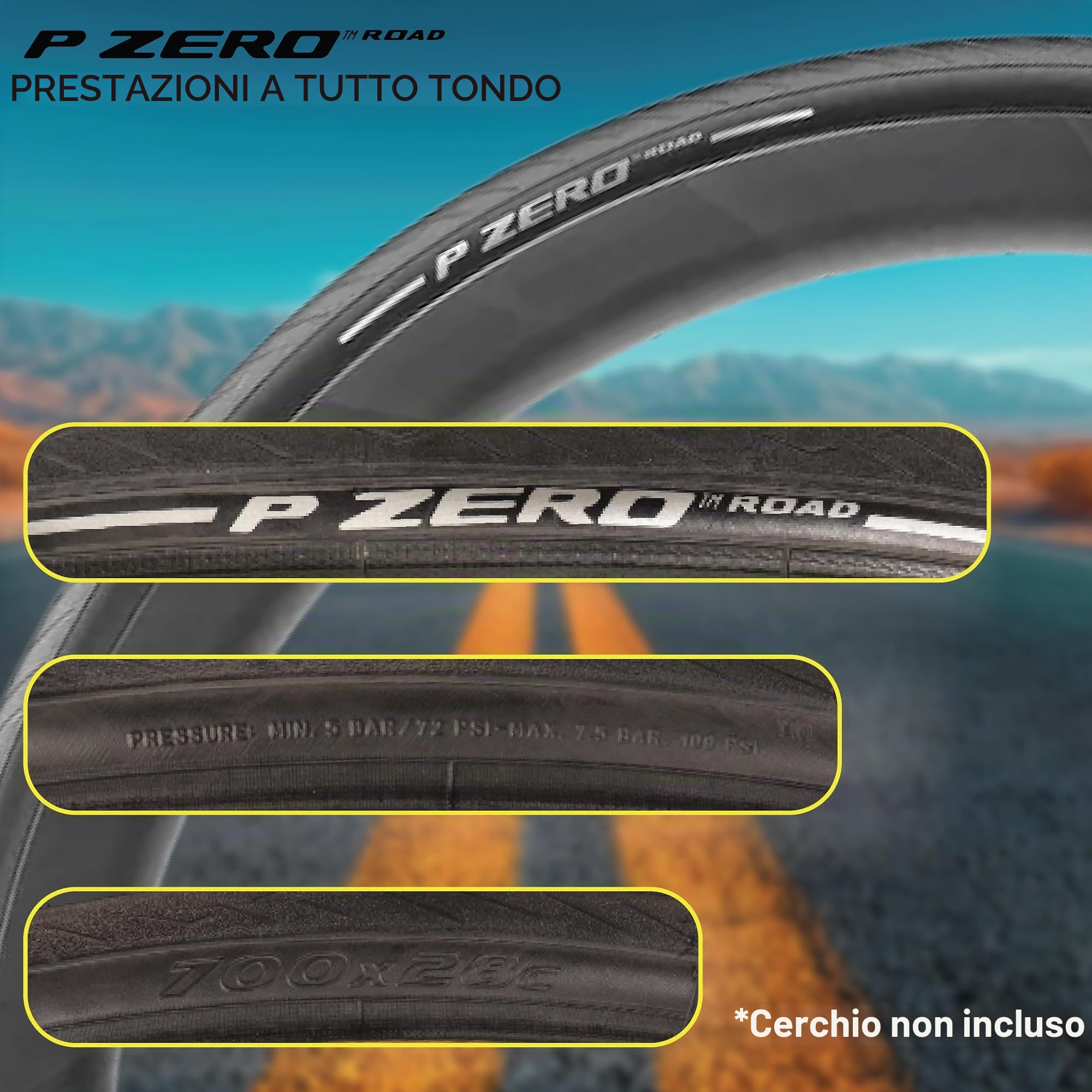 Pirelli P-Zero Folding Road Bike Tyre