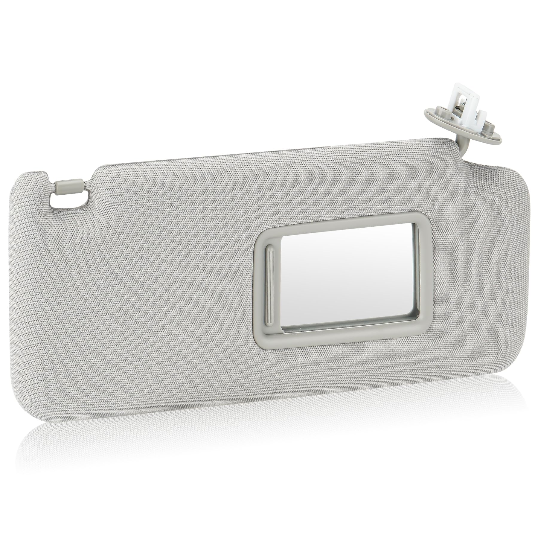 Grey Passenger Right Side Sun Visor Replacement Compatible with 2010-2023 Toyota 4RUNNER Replace 74310-35B00-E1