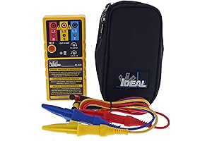 IDEAL Electrical 3-Phase Motor & Phase Rotation Tester 61-521