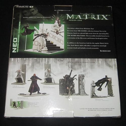 Miniatura 2 de McFarlane Figuras de acción Matrix Series 1 Deluxe BoxedSet Neo Chateau Scene