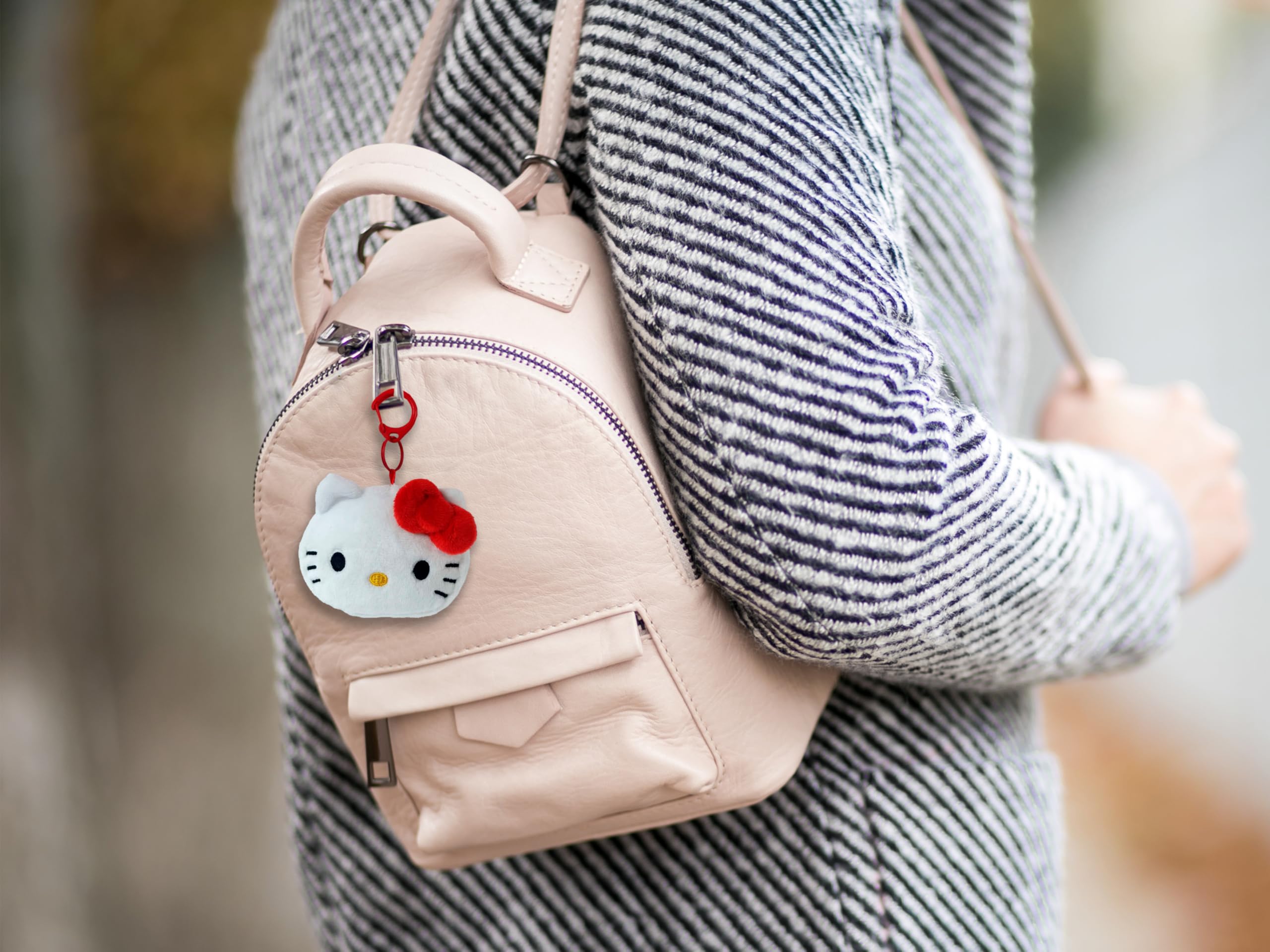 Llavero de Peluche Suave Hello Kitty, Colgante para Bolso Mochila Coche