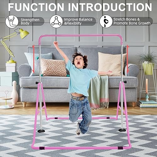 Miniatura 7 de Barra de entrenamiento de gimnasia plegable