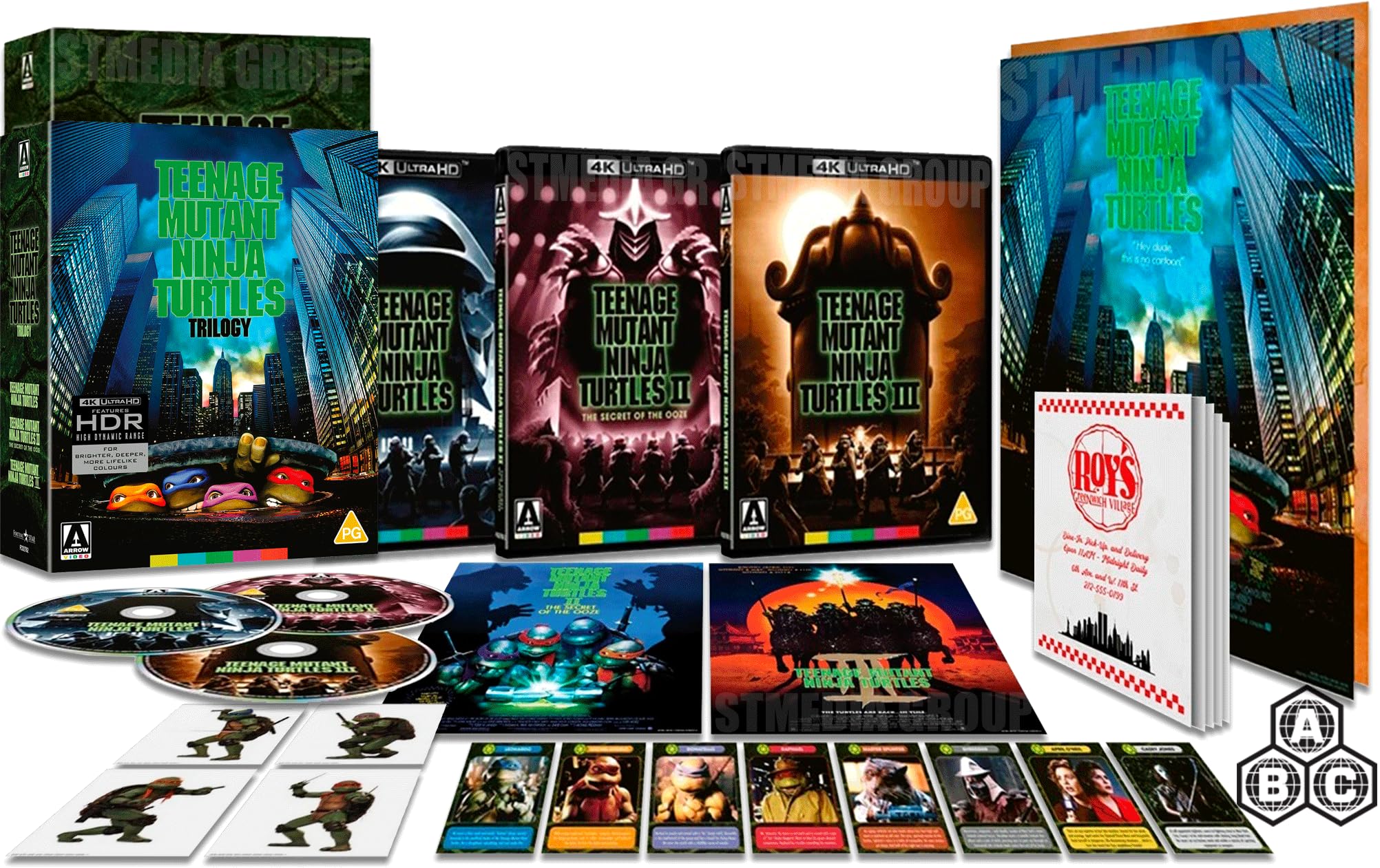 Teenage Mutant Ninja Turtles: Trilogy (Limited Collector's Edition) [3-Disc Set] [4K UHD + Blu-ray] [Region Free]