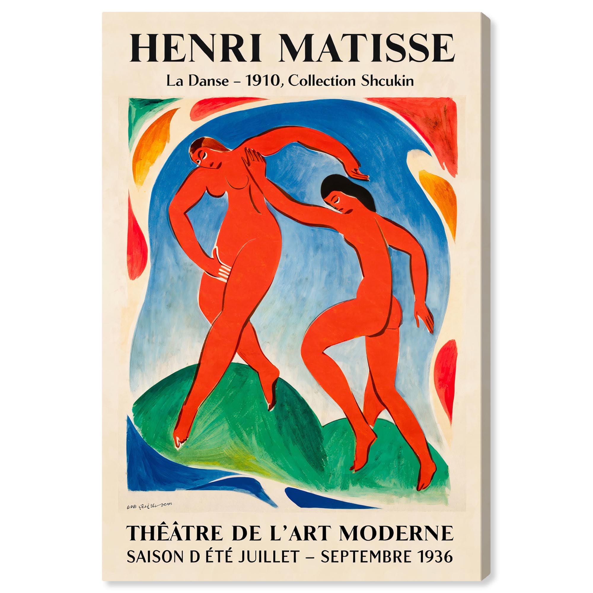 Art Remedy Dance by Henri Matisse Leinwand-Kunst-Sammler-Poster, Galerieverpackung, 25,4 x 38,1 cm