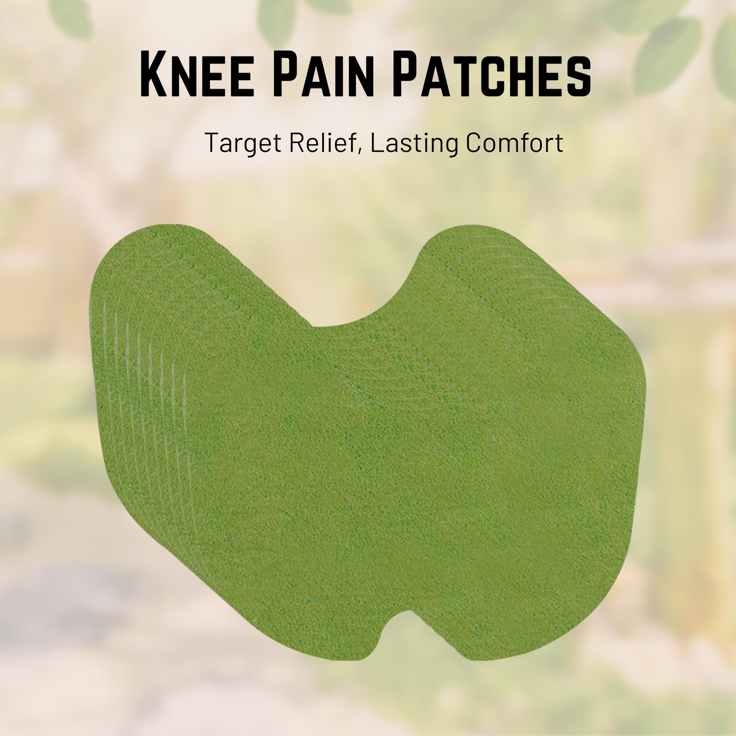 Wonder Care Knee Pain Relief Patch | Knee Support Therapy Patch | Joint Pain Reliever | Knee Care Therapy Patch | Daily Use Patch — Amazon image 2