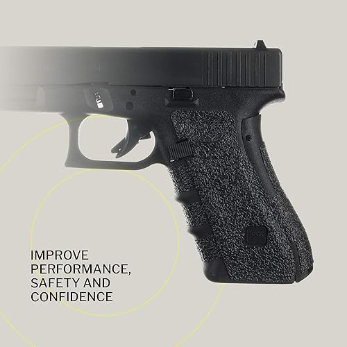 Miniatura 3 de Talon Grips - Adhesive Grip for Glock 17, 17 MOS, 22, 25, 31, 34, 35, 37, 45, 74, 19X - Made in The USA - Easy Installation, Superior Traction,