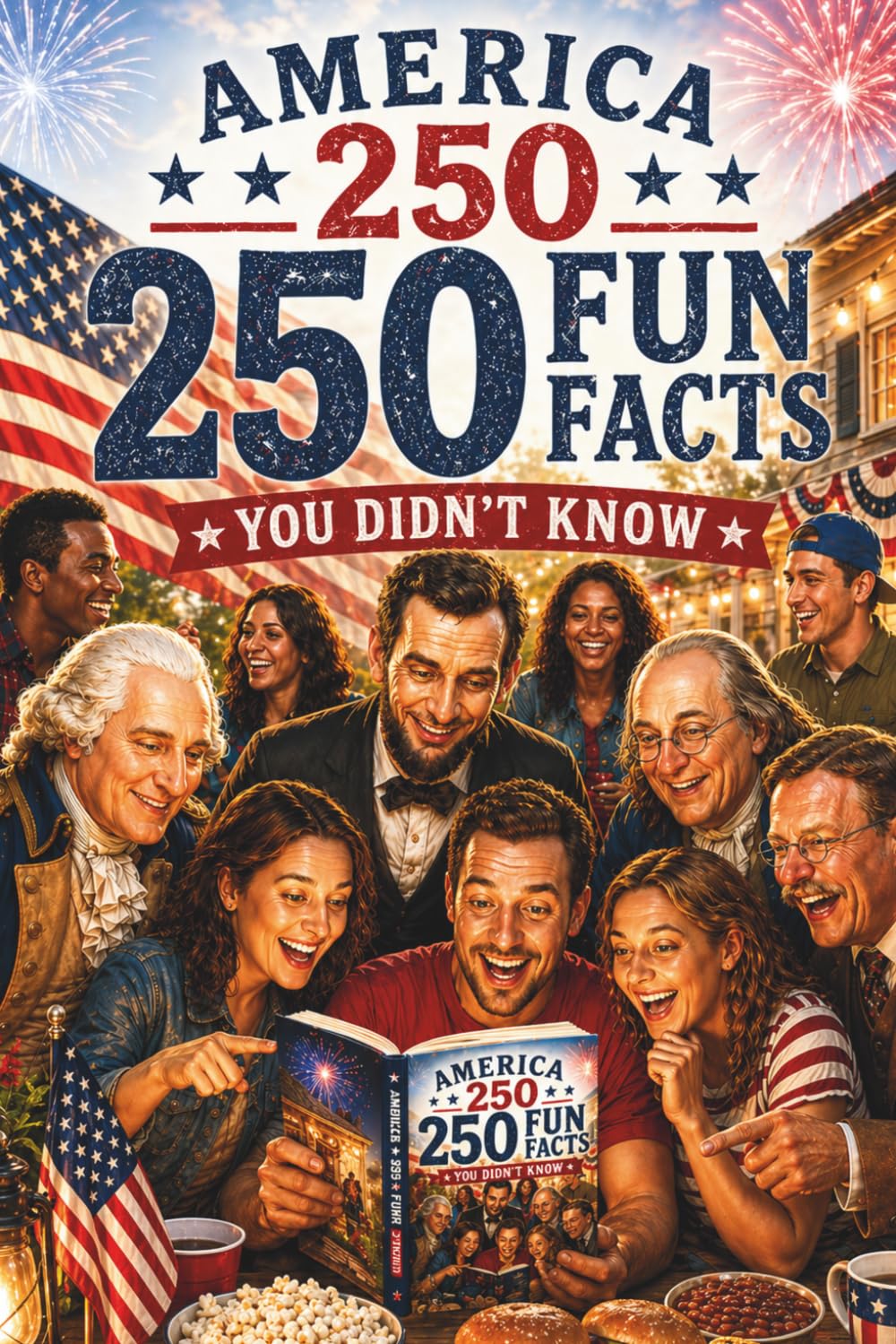 America 250 – 250 Fun Facts You Didn’t Know About Independence Day: Surprising American History Trivia, July 4th Stories & Patriotic Insights – A Fun Gift Book for Teens, Adults & Family Celebrations