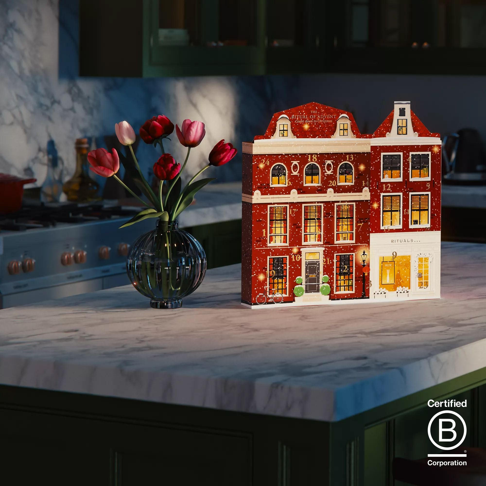 RITUALS Adventskalender - Das klassische Geschenkset zu den Feiertagen, mit 24 Körper-, Heim- und Kosmetikgeschenken für Männer und Frauen - Enthält verschiedene Duschschäume, Körperpeelings