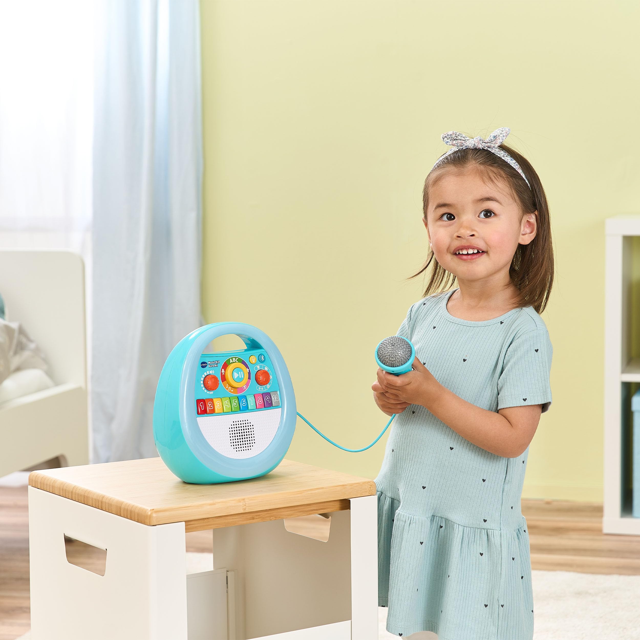 VTech Baby Musik-Player Karaoke mit Mikrofon für Kinder 2-5