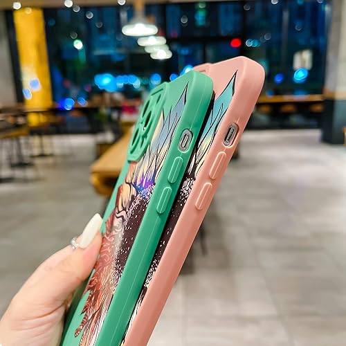 Miniatura 8 de LY&SASIF Funda de teléfono para iPhone 13 Pro Max para mujeres y niñas, bonito diseño floral estético, diseño floral, girasol, diseño bohemio, funda