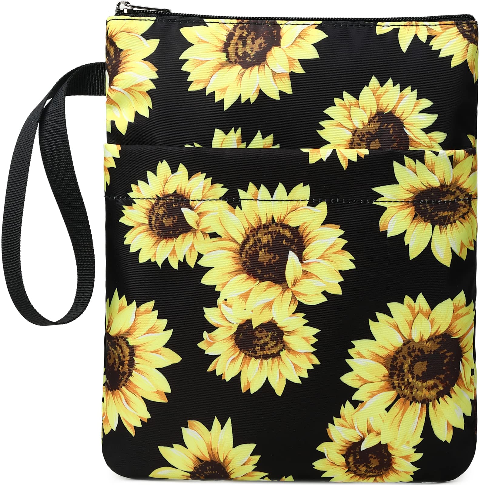 DSIUE Housse De Protection De Livre Avec Fermeture éclair En Tissu Lavable Pour Adolescent, Adulte, Amateur De Livres, Enseignant, étudiant, 29 X 22,9