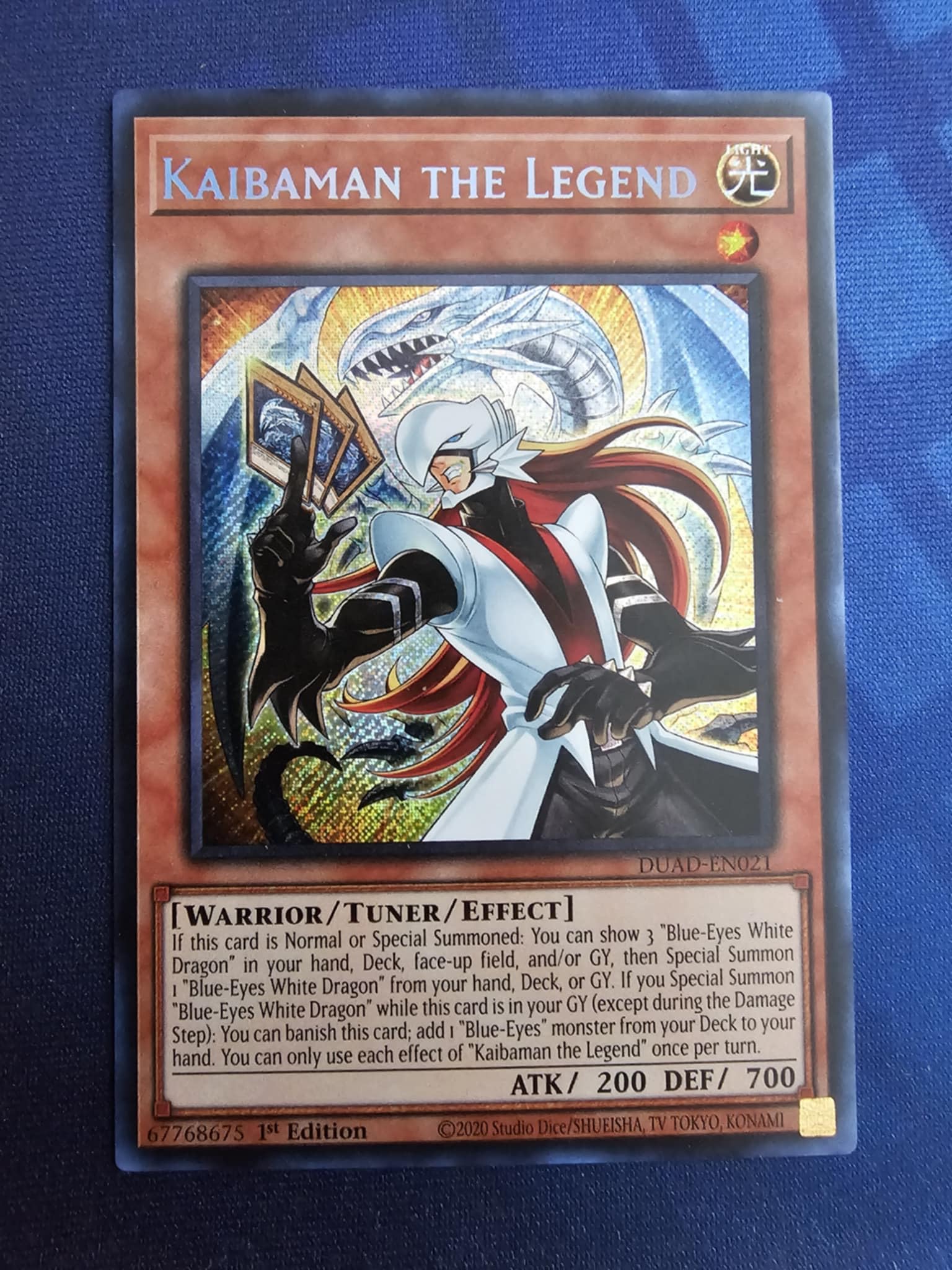 Kaibaman The Legend - DUAD-EN021 - Secret Rare - 1st Edition