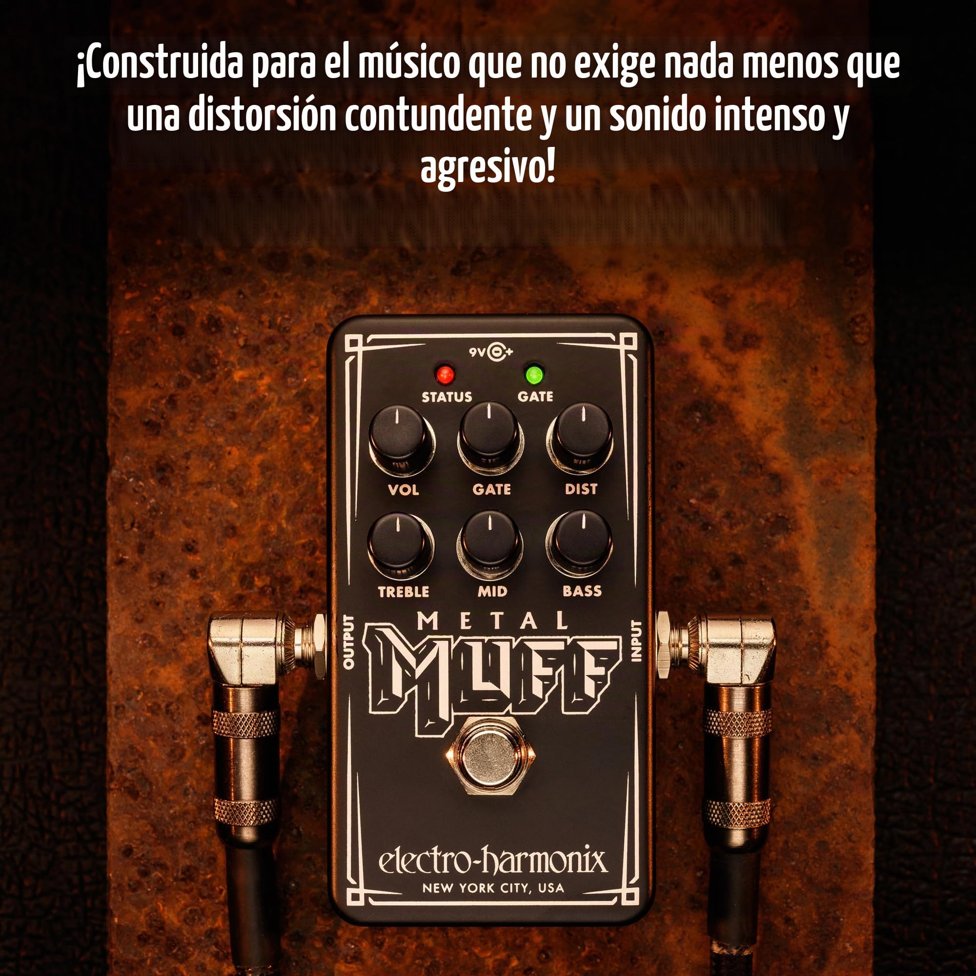 Electro Harmonix Protector de nano metal - Distorsión con puerta de ruido