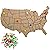 Buy Felt USA Map USA Bulletin Board - 81cH Rj4SL.SS50 