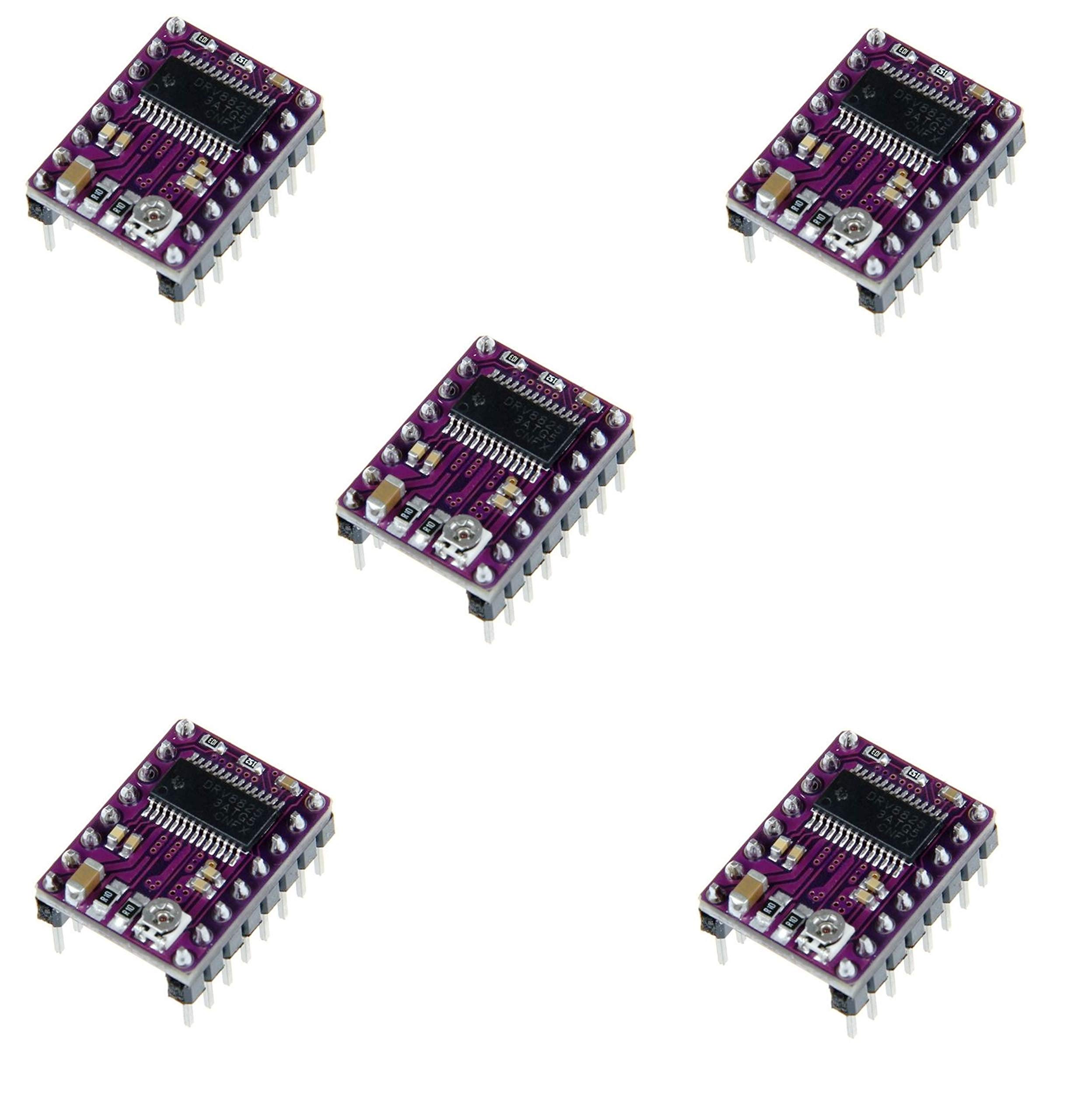 Robodo Drv8825 Stepper Motor Driver with Aluminum Heat Sink (Pack of 5) (B092DB6BCN) Amazon Price History, Amazon Price Tracker