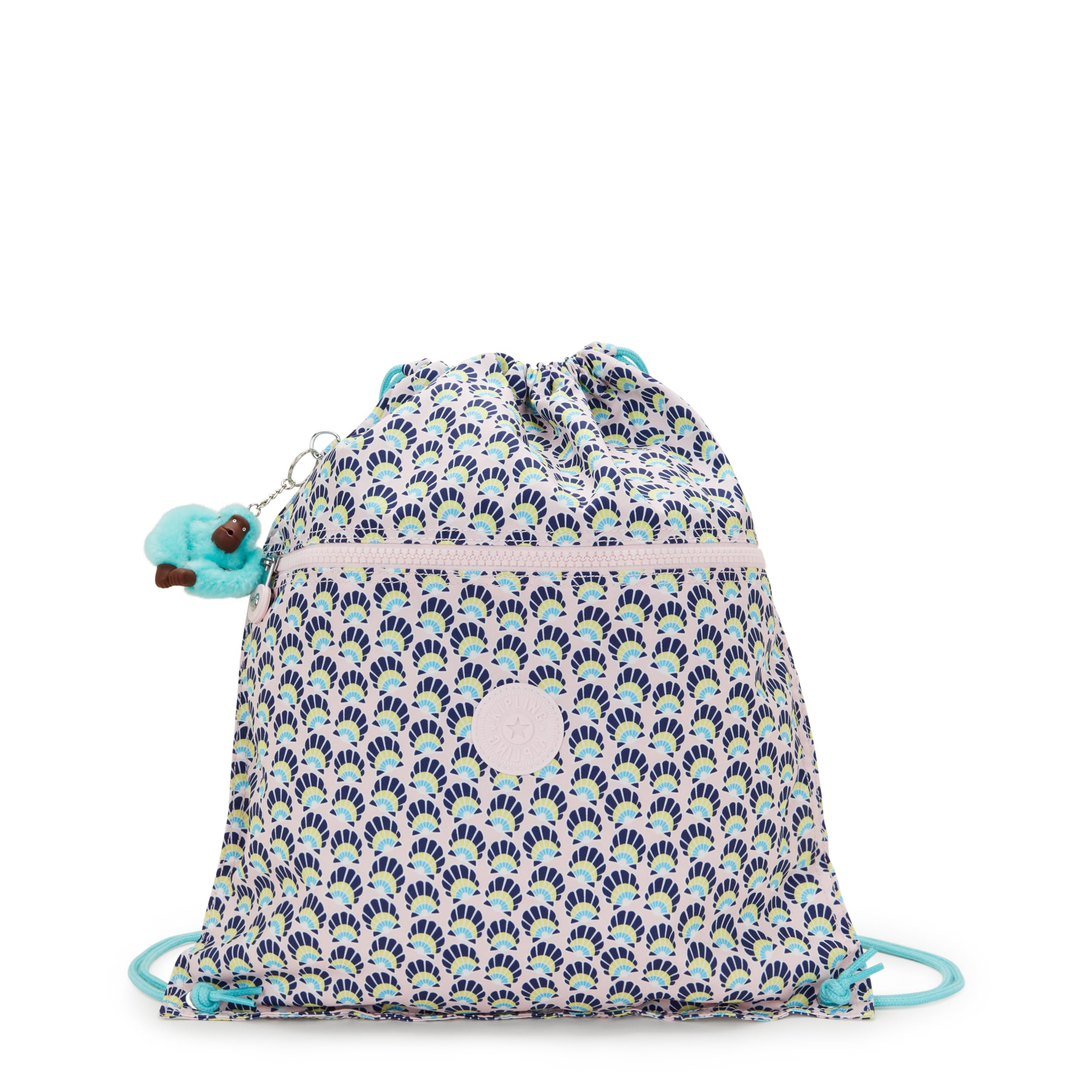 Kipling SUPERTABOO Medium backpack, Geo Shell (Blue)