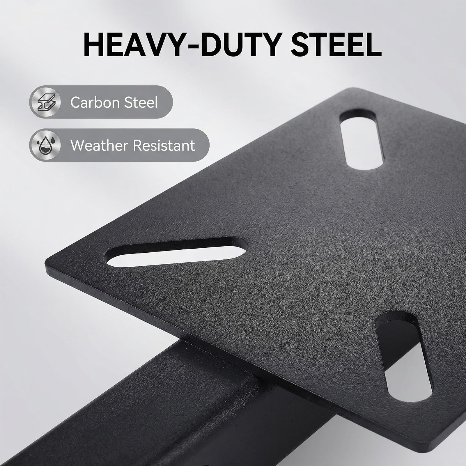 Cryfokt Universal Hitch Vise Plate Durable Multi Functional Clamp for
