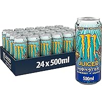 Juiced Monster Aussie Lemonade, Bevanda Energetica al Gusto Limonata con Miscela Energetica