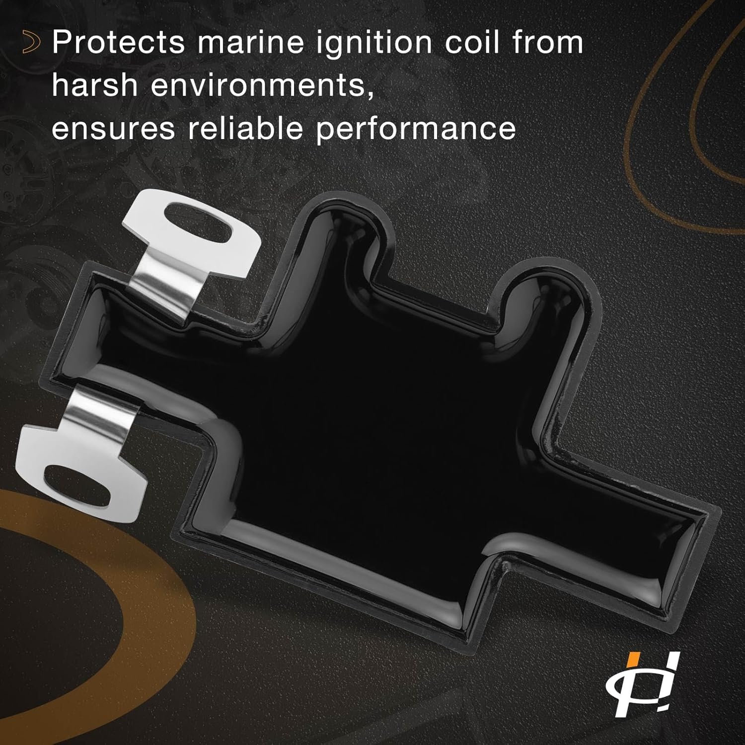 582508 Ignition Coil Pack (4pcs), Compatible with Johnson Evinrude Outboard Engine 25HP/70HP/85HP/90HP/115HP/110HP/120HP/140HP/175HP& More, Replaces# 582508, 18-5179