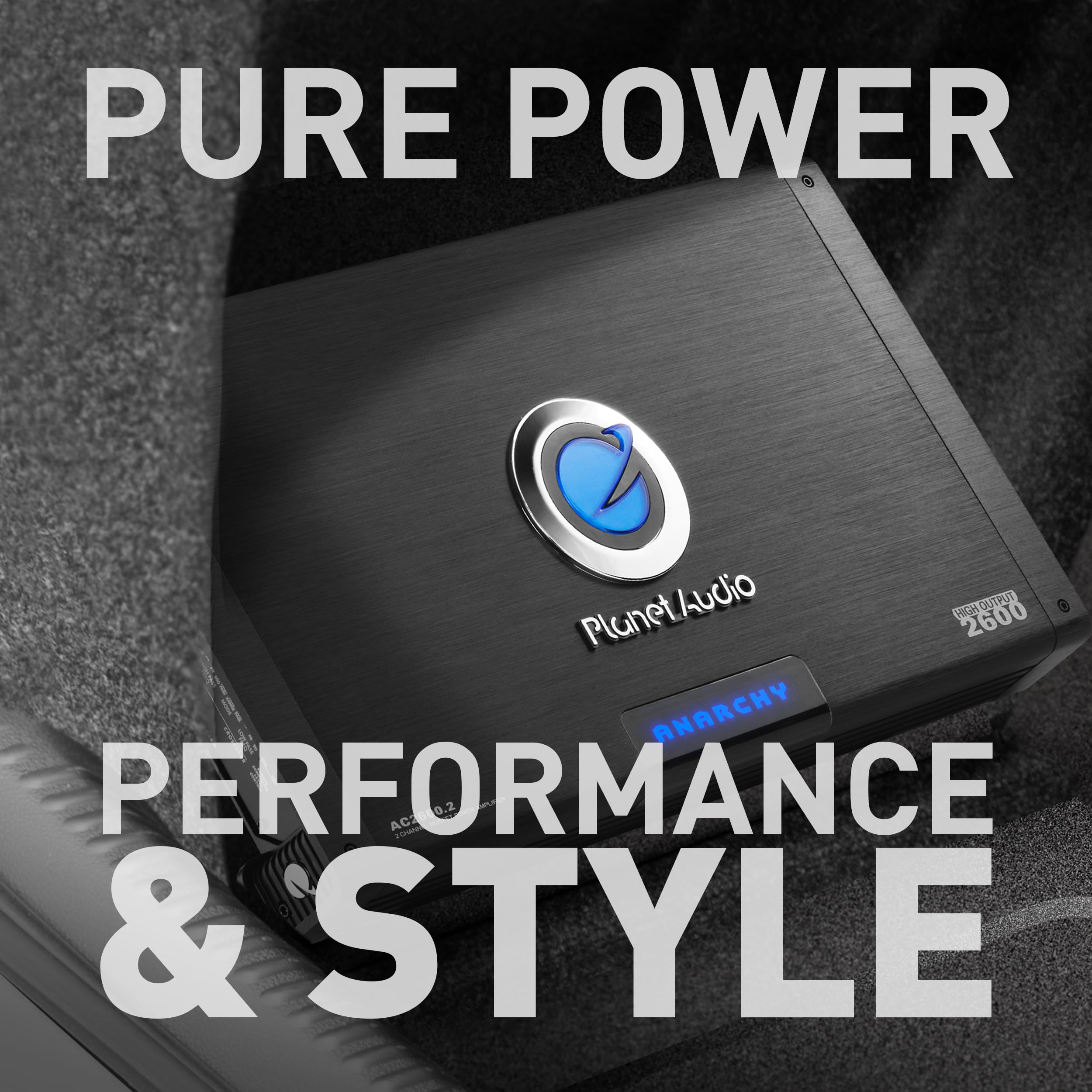 Amazon.com: Planet Audio AC2600.2 Anarchy Series 2 Channel Class A