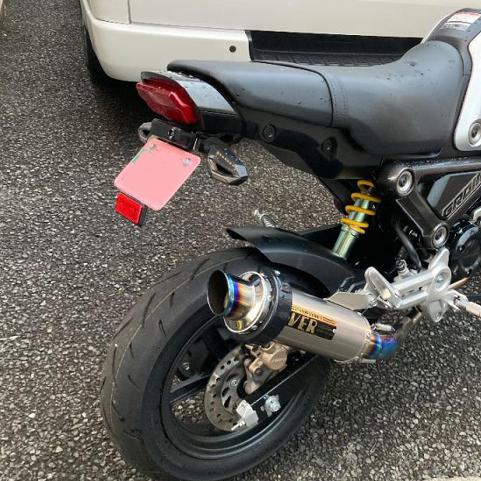 Amazon | バイク用 フェンダーレスキッ 対応車種 ホンダ グロム (2021