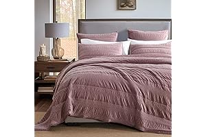 HORIMOTE HOME Luxury Velvet Quilt Set: The Epitome of Indulgence in Mauve