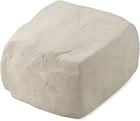 Vista 12 de Craft Smart - Arcilla natural de secado al aire gris de 10 libras, arcilla no tóxica para modelar a mano, esculpir, cerámica, paquete de 4
