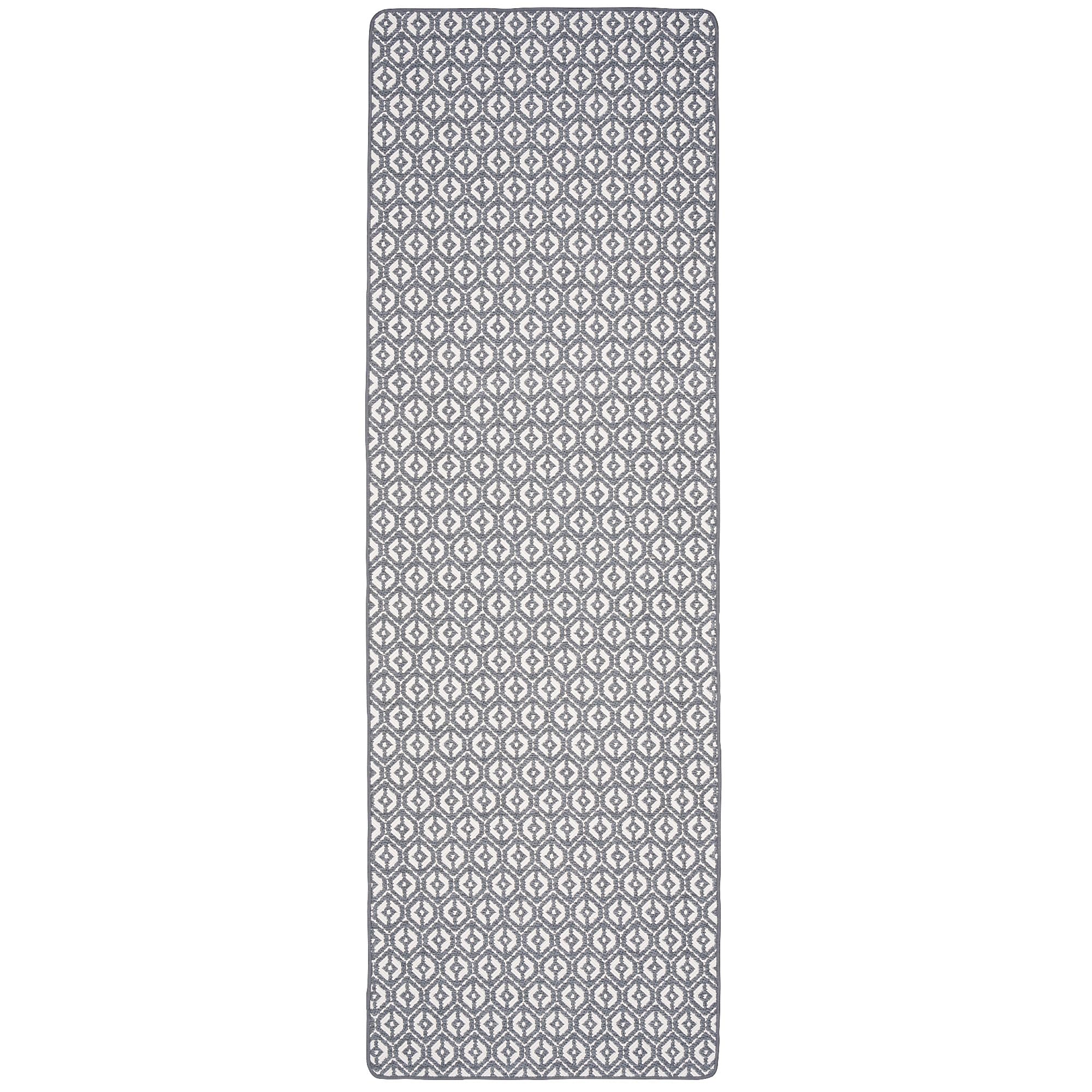 Snapstyle Tapis de Couloir intérieur-extérieur réversible Cape Cod Gris, Résistant aux UV, Imperméable, Facile à Entretenir, Résistant, Idéal pour terrasse, Balcon, Couloir