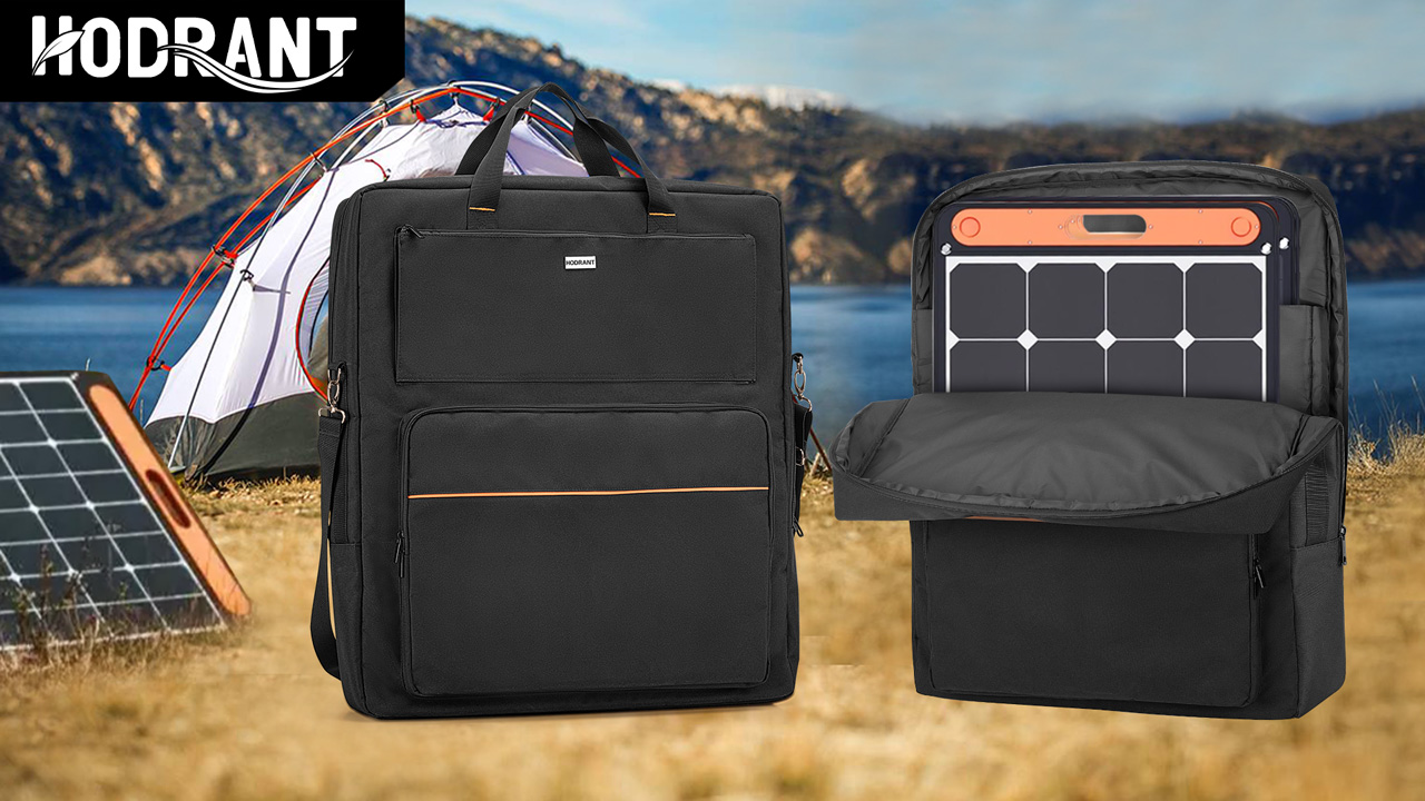 Amazon.com: HODRANT Solar Panel Storage Bag Compatible with