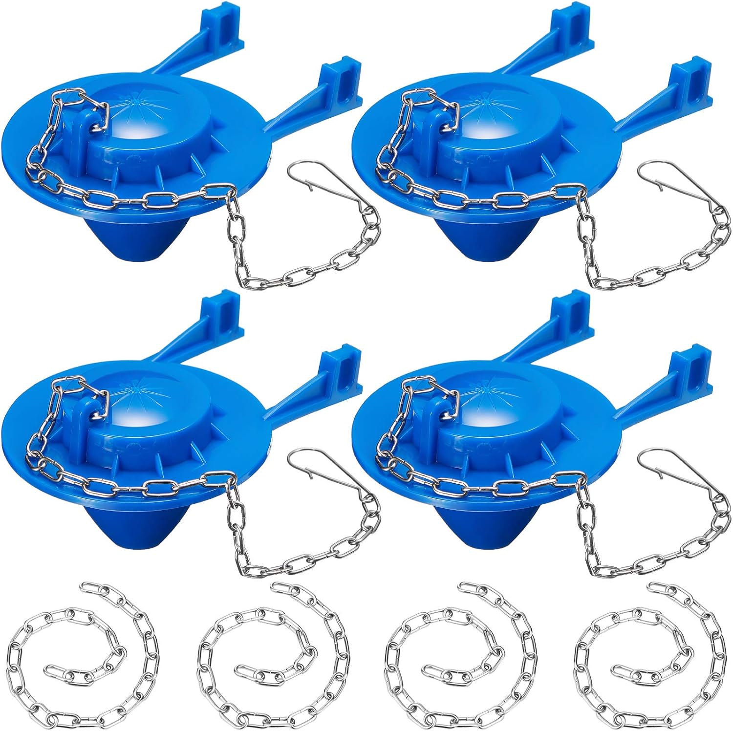 4 Pieces Toilet Flapper Replacements 2 Inch Toilet Flapper Stopper