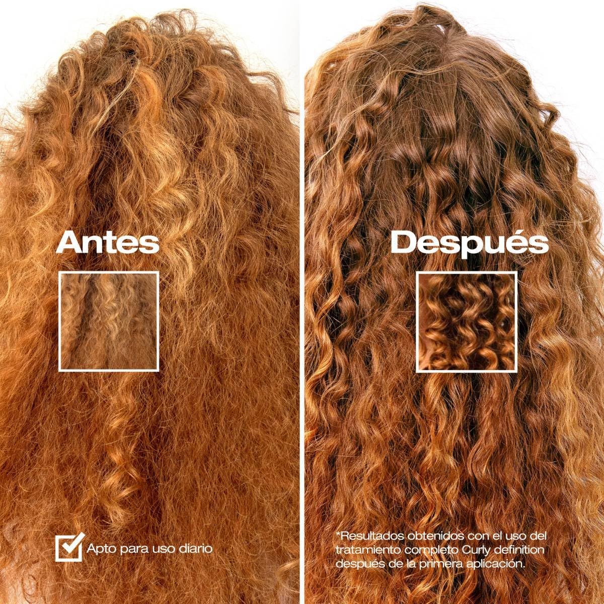 abril et nature - Sérum profesional para cabello rizado y ondulado Curly Definition - Fija y define los rizos con resultados de larga duración - Repara los daños y recupera la hidratación - 100ml