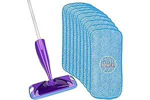 HOMEXCEL Reusable Mop Pads for Swiffer WetJet