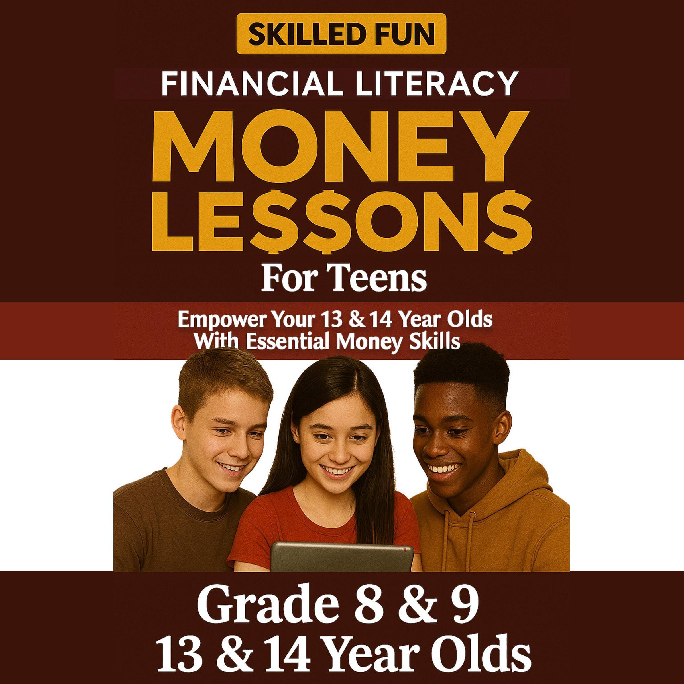 Cover art for Smart Money Lessons for Teens: Grade 8 & 9 Financial Literacy