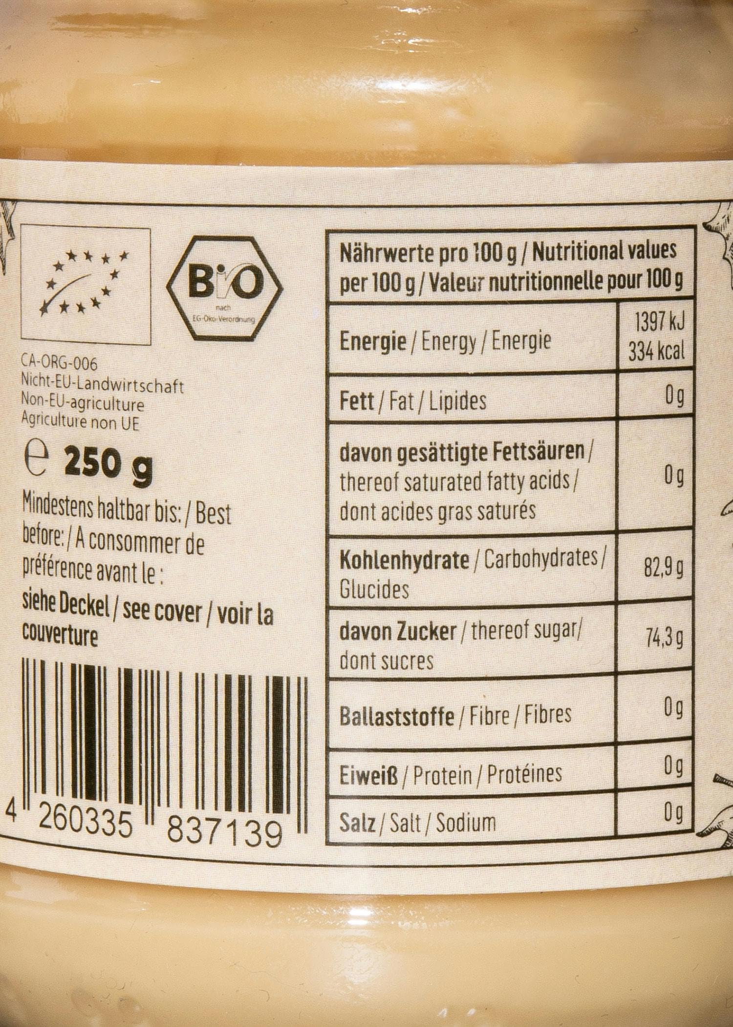 KoRo - Bio Ahorncreme 12 x 250 g - Süßer Brotaufstrich - Aus Ahornsirup von Kanada - Vegan - Purer Genuss auf Pancakes, in Kaffee oder Tee