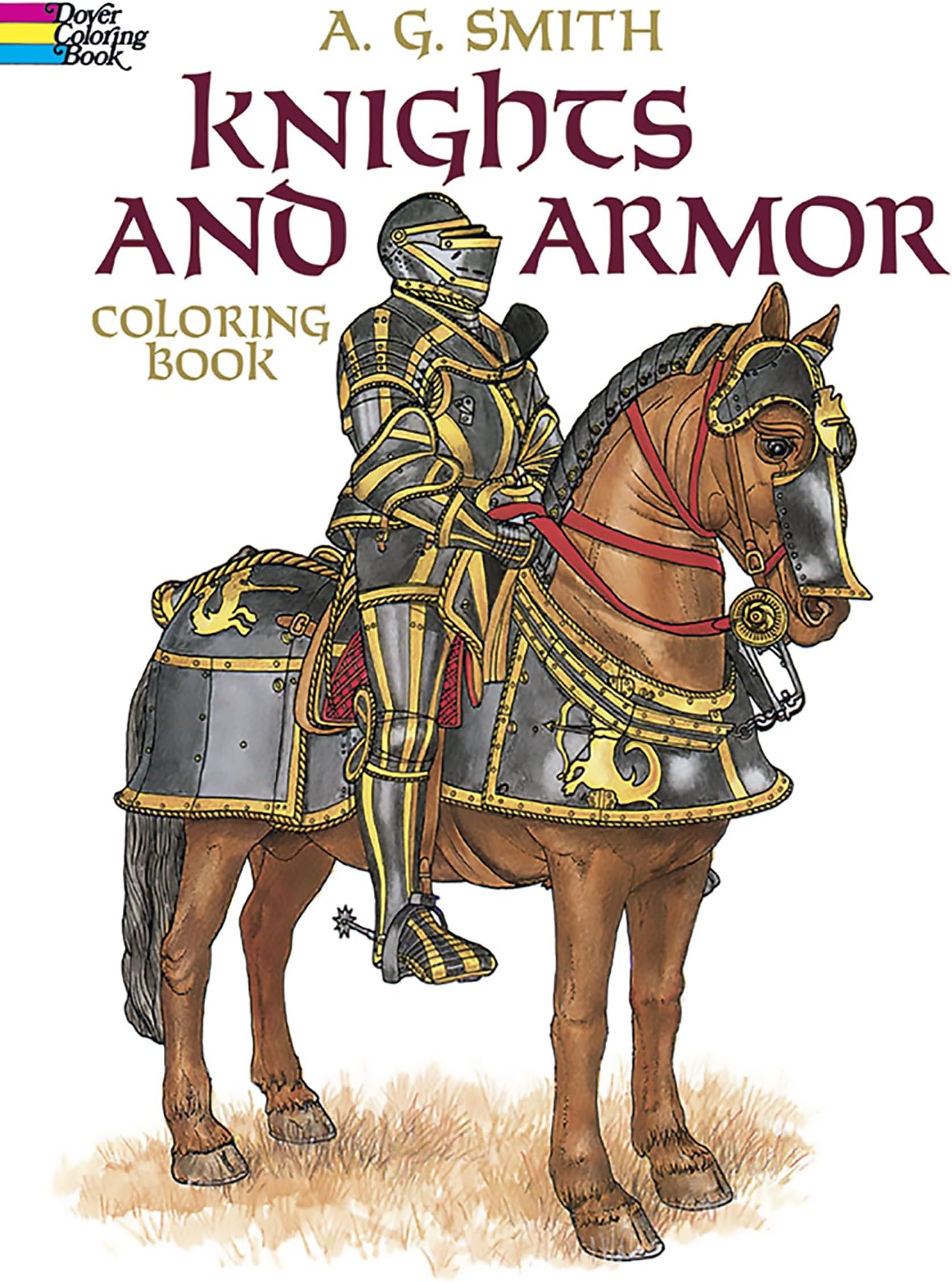 Knights and Armor Coloring Book (Dover Fashion Coloring Book)