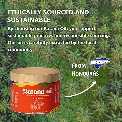 Miniatura 8 de Aceite de batana 100% natural 100% puro aceite de batana - Restaura, revive y nutre el cabello y el cuero cabelludo dañados  100% orgánico  8.4