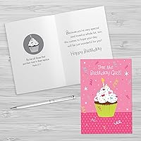 Vista 6 de Faithfully Yours Tarjetas de cumpleaños diseñadas, surtido de tarjetas de felicitación lindas en caja, para el cumpleaños de niños con versos