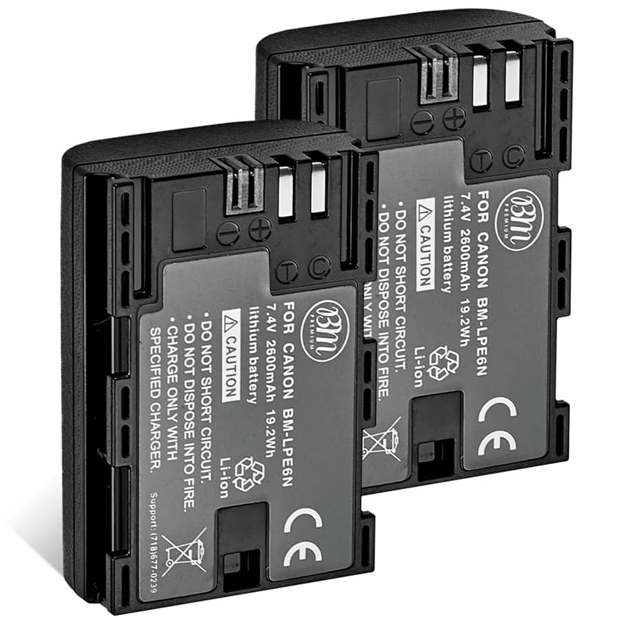 Canon EOS R5 本体 バッテリー2個付き Amazon.co.jp: Homesuit LP-E6P バッテリー 2750mAh 2個入り