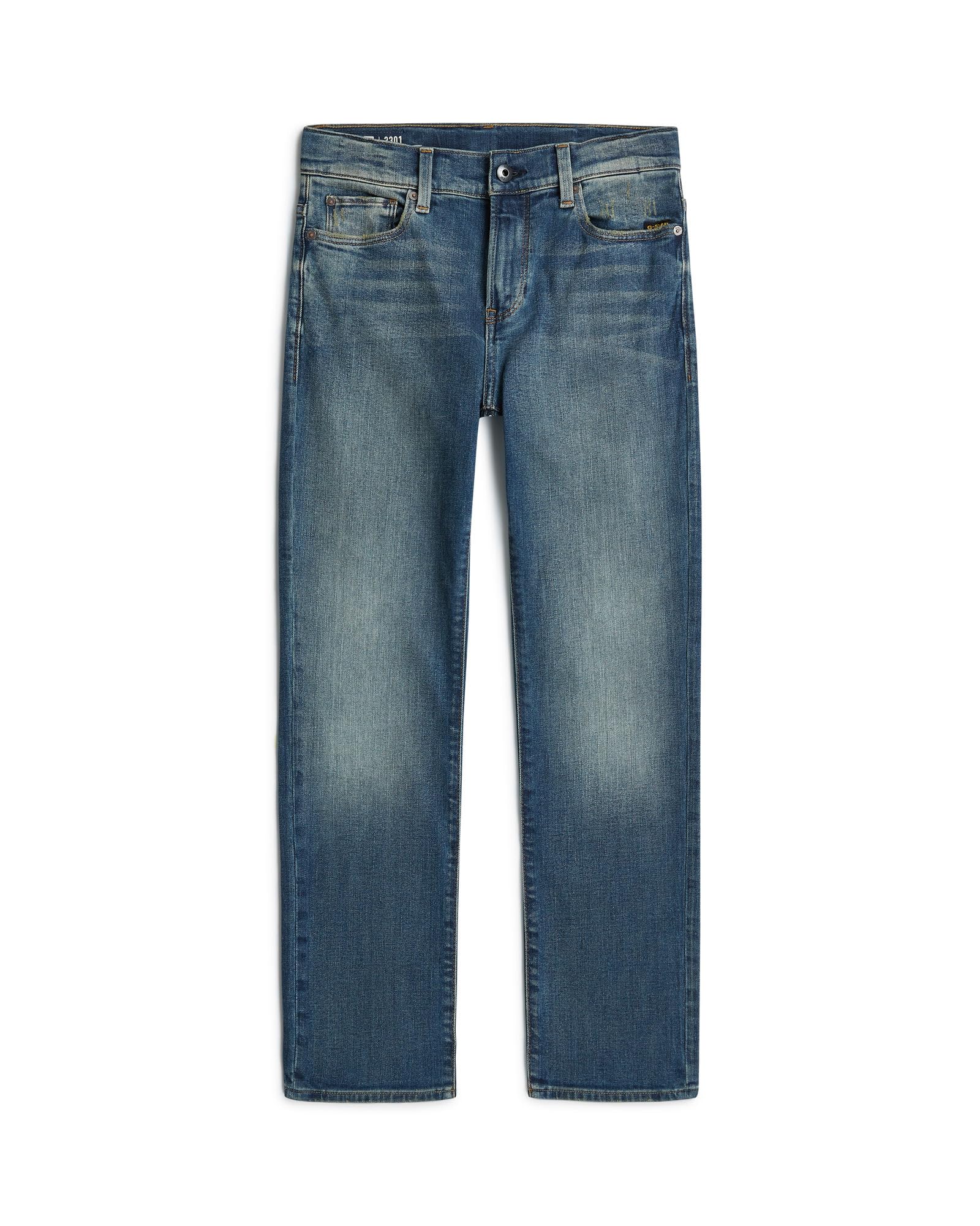 G-Star Jungen Jeans Boys 3301 Straight Tapered Jeans