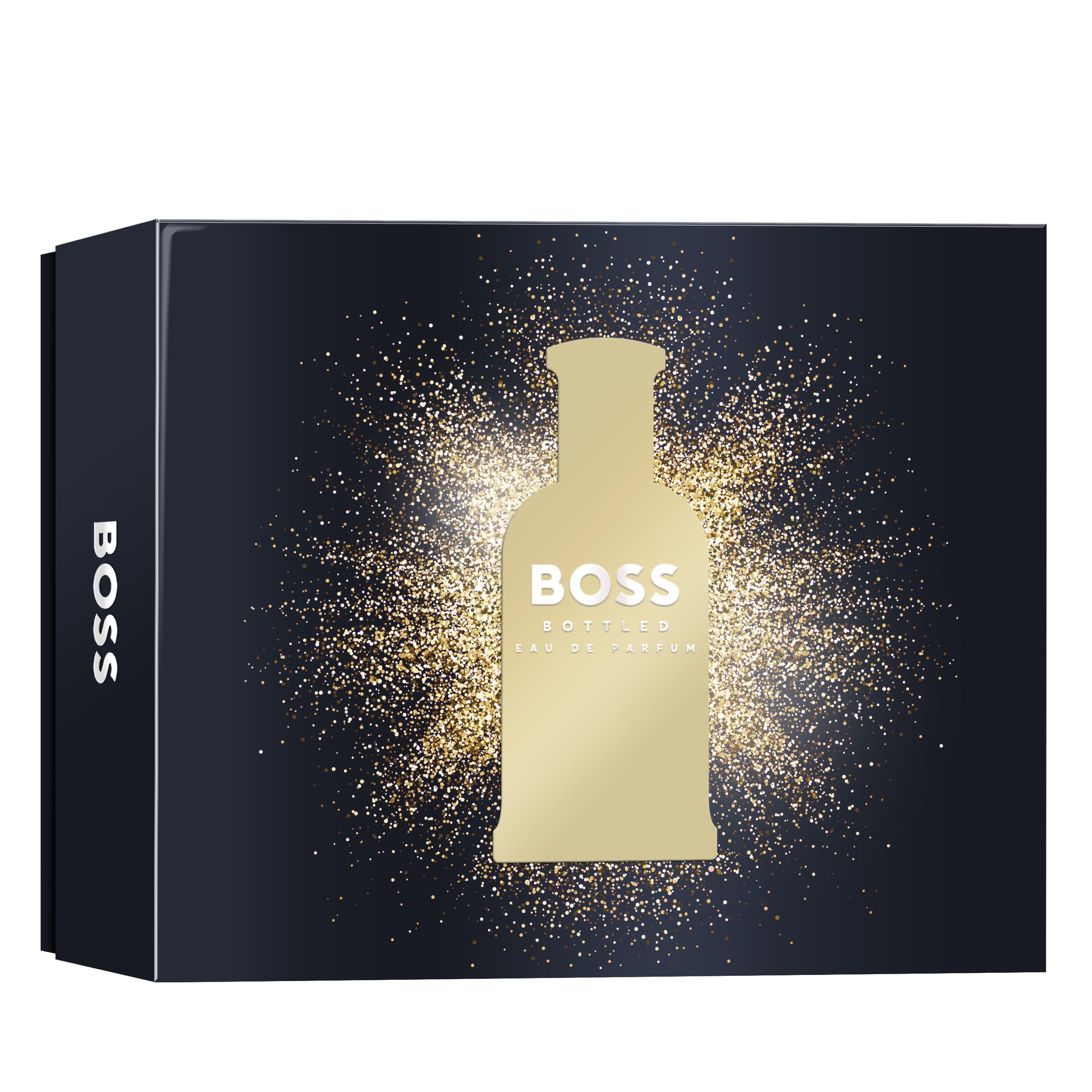 BOSS Hombre Set de regalo de 3 piezas Set de regalo festivo BOSS Bottled Eau de Parfum