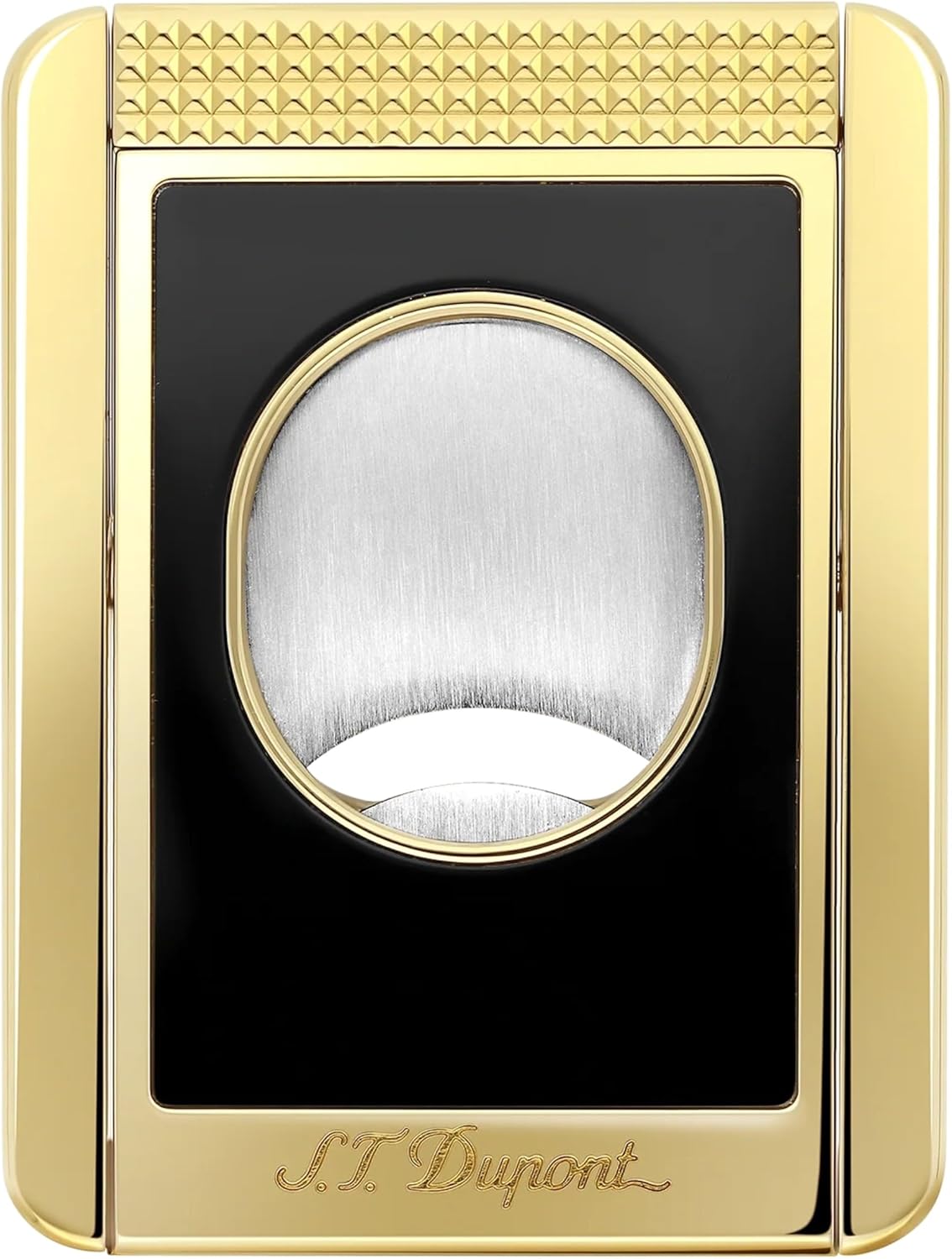 S.T. Dupont Cigar Cutter Stand - Black & Gold