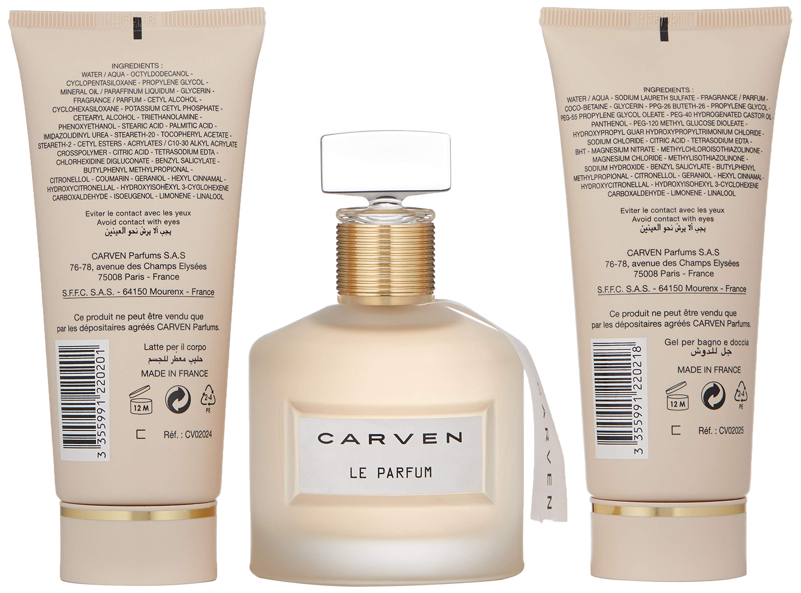 Amazon.com: Carven Le Parfum Gift Set for Women : Beauty