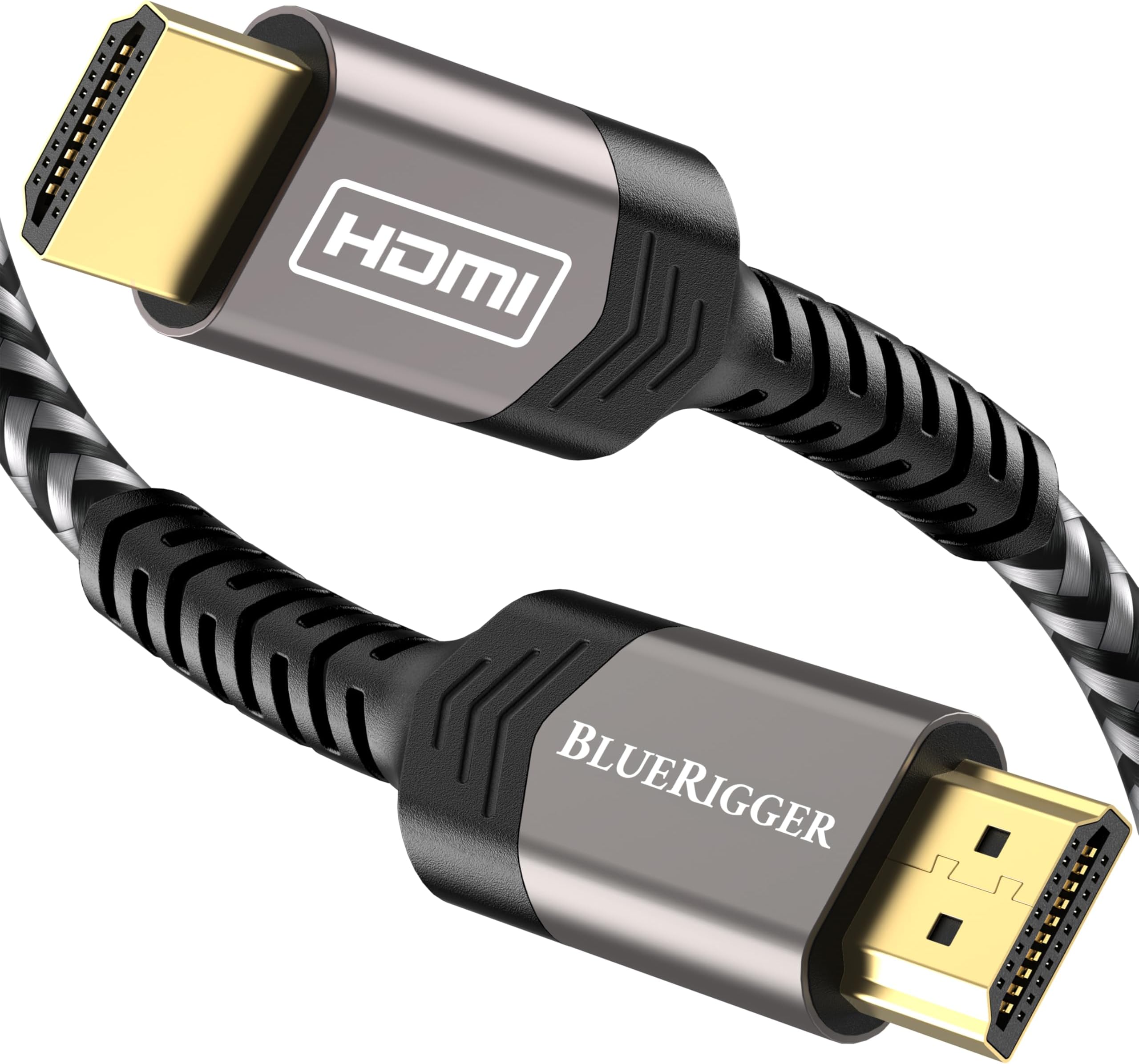 HDMI Cable 8K (3FT, 8K 60Hz HDR, High Speed 48Gbps, HDMI Braided Cord, eArc, HDCP 2.3) - Compatible with PS5, Xbox, Roku, Apple TV, HDTV, Blu-ray, PC