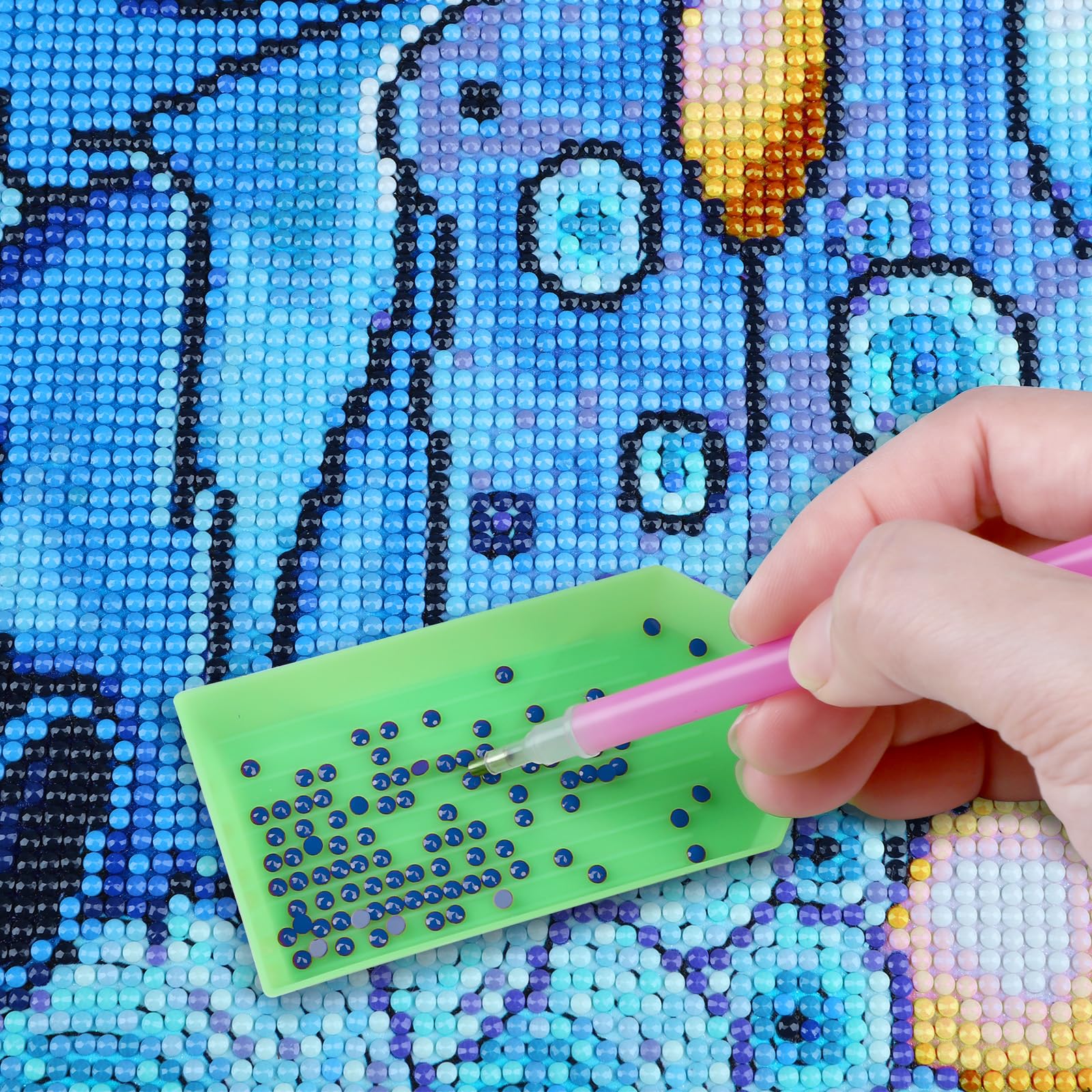 MAXBYE Diamond Painting Kit Volwassenen, 5D Diamond Art